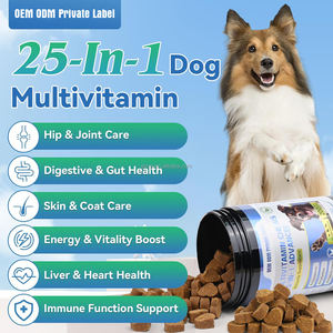25 En 1 DogVitamins Suplementos Multivitamina Glucosamina Probióticos Omega-3 Masticables para Cachorros Cuidado DE LA Salud Óptimo PARA EL Corazón - Product Image 3