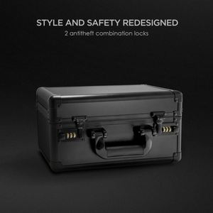 Étui de rangement pour cartes en aluminium de qualité supérieure avec intérieur en mousse pour cartes gradées compatible avec GMA BGS SGC CSG - Product Image 3