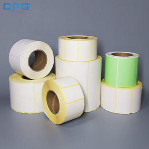 Custom OEM Low Dust 3x2 Inch Direct Thermal Labels High Contrast Printing Warehouse SKU Barcode Label <b>Rolls</b> - Product Image 1