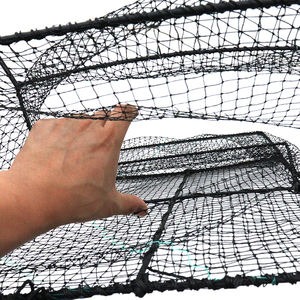 Üreticileri yetiştiricilik tarım Hdpe balık yetiştiriciliği kafes katlanabilir kare yengeç kafes balıkçılık tuzak Net - Product Image 2