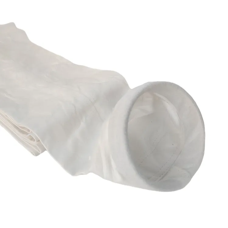 High quality 600 to 900 gsm PTFE dust collector filter bag for Pulse jet bag dust collection