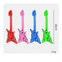 Instruments de musique gonflables en PVC : Microphone, Guitare, Saxophone, Clavier électronique, Radio pour les célébrations d'anniversaire