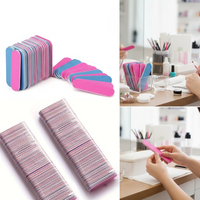 Limes à ongles miniatures double face, bandes de ponçage ultra-fines pour le polissage et le façonnage des ongles, soin des ongles