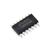Circuits intégrés électroniques ANSOYO LMV324MX LMV324M 14SOIC SMD, composants électroniques, amplificateur LMV324MX/NOPB