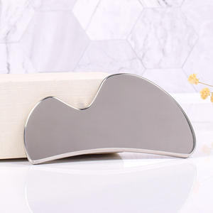 Pelat pijat terapi fisik Gua Sha baja tahan karat dipoles cermin kualitas tinggi <span class=keywords><strong>Myofascial</strong></span> penghilang nyeri otot santai - Product Image 2