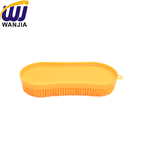 Wan Jia Horse Magic Borstel Zacht Borsteltje Verzorgingsgereedschap Plastic Paardenverzorgingsborstel Duurzame Stabiele Reinigingsborstel - Product Image 5