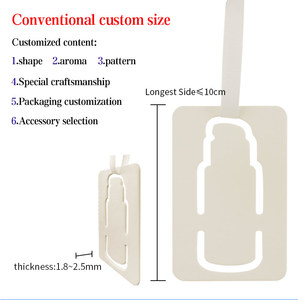 Désodorisant de voiture suspendu en papier écologique à l'élisir de lavande, moderne, populaire, à évaporation naturelle, parfum longue durée, anti-<span class=keywords><strong>stress</strong></span> - Product Image 4