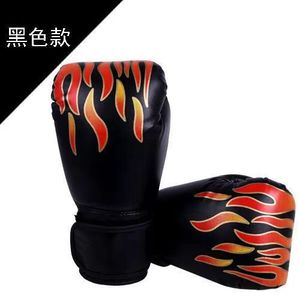 Guantes de Boxeo Quanwang Rojos con Velcro Ajustable en la Muñeca para Entrenamiento de Sanda y Boxeo, Unisex, Adulto e Infantil - Product Image 4