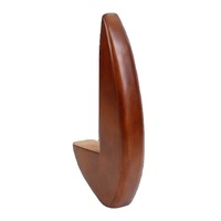 Pieds de canapé en bois rustique triangulaires de style moderne du milieu du siècle, personnalisés, pour chaises, tabourets, bricolage, remplacement solide en bois