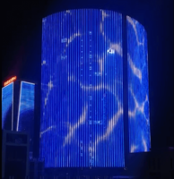 Lumière LED à pixels de qualité supérieure, parc d'attractions, DC24V, RVB, RVBW, source de lumière ponctuelle détachable pour l'aménagement paysager et les bâtiments
