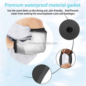 Wieder verwendbarer wasserdichter Ellbogen für Erwachsene <span class=keywords><strong>PICC</strong></span> <span class=keywords><strong>Line</strong></span> Cast Cover Protector Wasserdichte Dichtung Soft <span class=keywords><strong>PICC</strong></span> <span class=keywords><strong>Sleeve</strong></span> Dusch abdeckung - Product Image 5