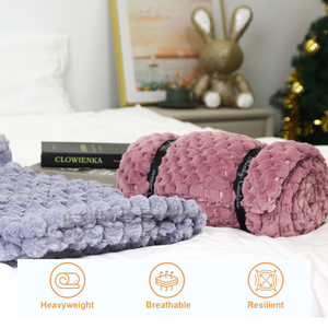 Couverture en <span class=keywords><strong>fausse</strong></span> <span class=keywords><strong>fourrure</strong></span> confortable, chaude, non pelucheuse, douce et moelleuse, couverture double face en <span class=keywords><strong>fausse</strong></span> <span class=keywords><strong>fourrure</strong></span> Lora pour l'hiver - Product Image 2