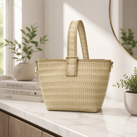 Sac de maquillage en PU à mailles, directement de l'usine, sac de rangement cosmétique texturé personnalisé avec fermeture éclair, organiseur de beauté de voyage pour femmes