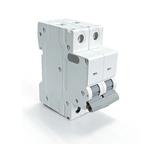 Disjoncteur miniature 6kA 6000A à haute capacité de coupure 2P 16A en matériau PA66 LINZIELE M80 MCB Type C CE IEC60898-1 Montage sur rail - Product Image 4