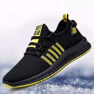 Zapatillas deportivas personalizadas para hombre 2026 con cordones, diseño ligero de malla transpirable, venta al por mayor con MOQ bajo, zapatillas de running para primavera y otoño. - Product Image 4