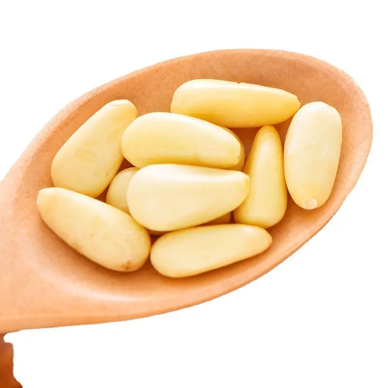 Новый товар Bean bear, открытые кедровые орехи ручной очистки, 60 г, экстра-большие Северо-восточные красные кедровые орехи, сушеные фруктовые орехи, вес банка 250 г
