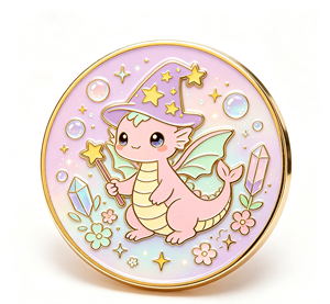 Custom Soft Enamel Dragon Lapel <b>Pin</b> Personalized <b>Badge</b> Metal <b>Pin</b> Gold Leafing for Branding Gift - Product Image 1
