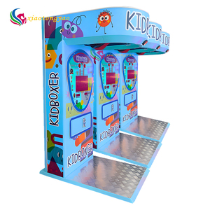 Machine de jeu d'arcade combinée de frappe et de kick à monnayeur avec support de frappe et sac de frappe en acier, pour usage intérieur, version anglaise - Product Image 6