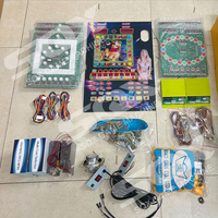 Kit de machine d'arcade de flipper SQX Mario - Connectivité USB en métal, résistant aux intempéries, garantie 1 an, utilisation en intérieur