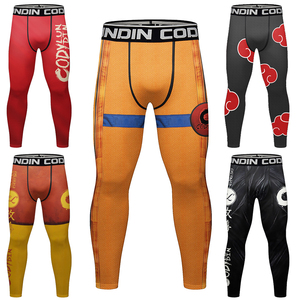 Custom Waistband Men's <strong>Combat</strong> Sports <strong>Leggings</strong> - High-Performance Compression for MMA, BJJ &amp; Fitness Pants - Product Image 4