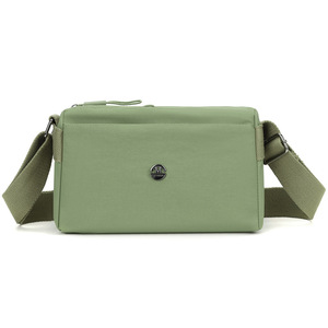 Bolso Cruzado Cuadrado Horizontal para Mujer Mkis, Color Verde Fruta, Cierre de Cremallera Resistente, Uso Diario, Primavera 2025 - Product Image 1