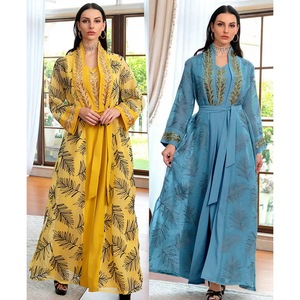 Cárdigan Moderno y Cómodo, Vestido <span class=keywords><strong>de</strong></span> Manga Larga, <span class=keywords><strong>Ropa</strong></span> Transpirable <span class=keywords><strong>de</strong></span> Estilo Europeo y Americano, Túnica para <span class=keywords><strong>Mujer</strong></span>, Musulmán - Product Image 6
