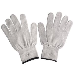 CE médical 510k approuvé physiothérapie rééducation <span class=keywords><strong>massage</strong></span> des mains en nylon conducteur fibre d'argent vêtement TENS gants conducteurs - Product Image 5