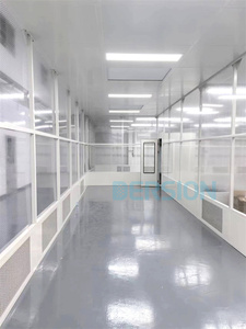 Conteneur de salle blanche modulaire sans poussière du fabricant <span class=keywords><strong>Dersion</strong></span> avec filtre HEPA et parois souples – Équipement de purification d'air pour salle blanche - Product Image 3