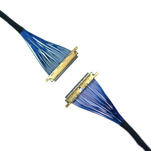 Câble coaxial LVDS micro 30 broches, pas de 0,5 mm, longueur personnalisée 20453-030, 1,18 mm, pour terminal libre-service, machine publicitaire, moniteur - Product Image 2