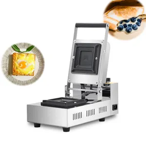 Ticari elektrikli tost endüstriyel fabrika fiyat üreticileri aperatif özel mini sandviç waffle makinesi
