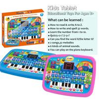 Tableta de Aprendizaje para Niños, Juguetes Educativos para Niños, Máquina de Aprendizaje, Computadora Portátil Multifuncional, Juguetes Inteligentes