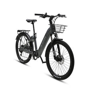 <span class=keywords><strong>Bicicleta</strong></span> Eléctrica Urbana con Marco de Aleación, Compatible con TXED OEM/ODM, 27.5 Pulgadas, 9 Velocidades, Motor de 36V 250W, Baterí<span class=keywords><strong>a</strong></span> de Litio de 14.5Ah - Product Image 1