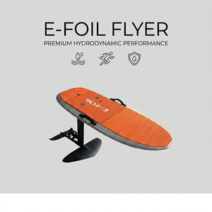 กระดานโต้คลื่นไฟฟ้าไฮโดรฟอยล์แบบปรับแต่งได้ ปลอดภาษี รุ่น Efoil สีส้ม พร้อมโครงสร้างแบบ Slate และแบตเตอรี่ลิเธียม พร้อมรีโมทคอนโทรล ใช้เป็นสกูตเตอร์ในทะเลได้ - Product Image 1