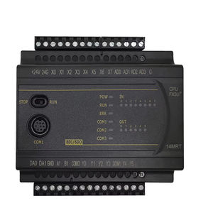 อินพุตอนาล็อก 4 ช่อง 0-20mA <span class=keywords><strong>FX3U</strong></span> 14/24/32/40/60 MR/MT RS485 MODBUS รีเลย์เอาต์พุตทรานซิสเตอร์ - Product Image 1