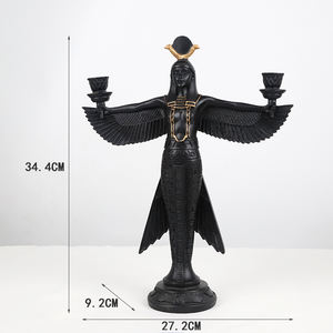 Decorazione in resina Redeco casa iside alato egiziano per la decorazione della decorazione in resina per la casa - Product Image 2