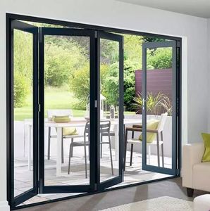 Porte pliante en verre à cadre ultra-fin panoramique sans limites pour les espaces de connexion intérieurs et extérieurs haut de gamme - Product Image 6