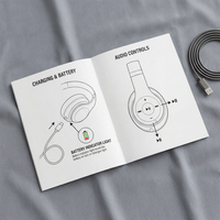 Services d'impression professionnels personnalisés pour papier et carton A4 A5, conception de brochures d'instructions, catalogues et mini-livrets sur mesure