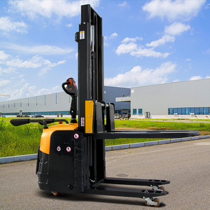 Chất lượng cao 2 tấn Stacker container Pallet xe tải CE chứng nhận của nhãn hiệu xe nâng Pin Pallet Stacker thích hợp cho kho - Product Image 1
