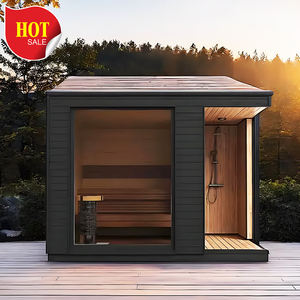 Cabine de douche à vapeur personnalisée, haut de gamme, noire, salle de vapeur humide, sauna extérieur, unité de salle de bain préfabriquée, douche <span class=keywords><strong>vichy</strong></span>, cabine de douche 2-4 personnes - Product Image 5