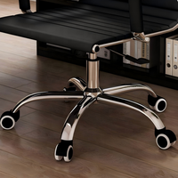 Silla de Oficina Ergonómica de Cuero, Moderna, Giratoria, con Respaldo Alto, Resistente al Agua y al Desgaste, con Función de Ajuste de Altura