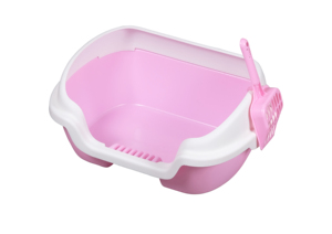 Nouveau bac à litière pour <span class=keywords><strong>chat</strong></span> semi-fermé anti-éclaboussures <span class=keywords><strong>chat</strong></span> toilette en plastique bassin étui pour animaux de compagnie grand tamisage bac à litière pour <span class=keywords><strong>chat</strong></span> - Product Image 5