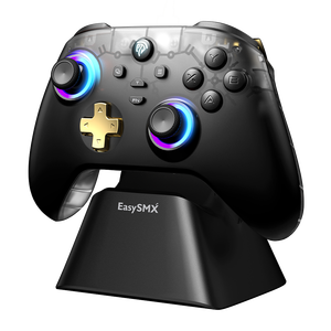 EasySMX D05 <span class=keywords><strong>PC</strong></span> Chơi Game Điều Khiển Với Sạc Dock, Đa-Nền Tảng Gamepad Với Hiệu ứng Hall Cần Điều Khiển, 2 Lập Trình Nút - Product Image 1