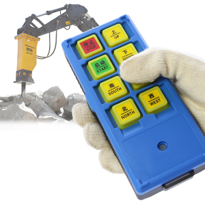 En stock, télécommande radio industrielle anti-chute à 6 boutons à vitesse unique pour palan - Product Image 6