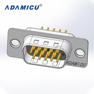 Connecteurs secondaires D à 15 broches pour le contrôle du projecteur PCB Board Header Through-Hole Straight Pins Plug Male Serial Port Connectors - Product Image 2