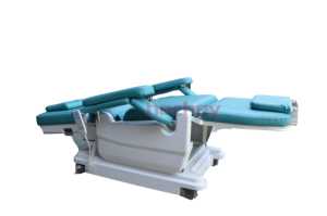 अस्पताल रक्त दाता कुर्सी विद्युत समायोज्य अस्पताल चिकित्सा रोगी रक्त संग्रह दाता डायलिसिस कुर्सी सोफे निर्माता - Product Image 3