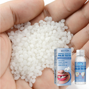 Accessori per lo sbiancamento dei denti naturali per anziani bretelle artificiali Non porose multiuso con riempimento bianco per denti mancanti - Product Image 4