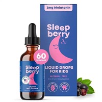 Gouttes liquides de mélatonine pour enfants OEM 3mg – Complément de soutien au sommeil sans alcool ni sucre – Marque privée