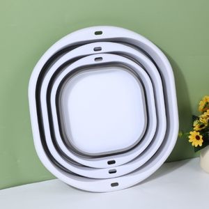 <span class=keywords><strong>25</strong></span>*9cm Portable Pied Trempage Baignoire de Pliable En Plastique Pliant Voyage Pied Baignoire Pliable En Plastique Lavabo - Product Image 5