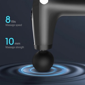 Pistolet de massage vibrant 8 vitesses pour usage domestique, mini-appareil de massage musculaire profond pour le corps entier, appareil de fitness sculptant - Product Image 4