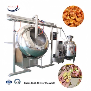 Nouvelle machine à enrober les amandes en acier inoxydable, machine industrielle commerciale pour enrober les noix, les raisins et le chocolat, facile à utiliser - Product Image 4